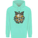 Scuba Diving Skull Diver Dive Mens 80% Cotton Hoodie Peppermint