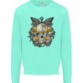 Scuba Diving Skull Diver Dive Mens Sweatshirt Jumper Peppermint