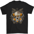 Scuba Diving Skull Diver Dive Mens T-Shirt Cotton Gildan Black