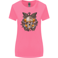 Scuba Diving Skull Diver Dive Womens Wider Cut T-Shirt Azalea