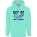 Scuba Diving Work Well Under Pressure Diver Childrens Kids Hoodie Peppermint