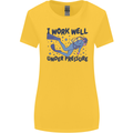 Scuba Diving Work Well Under Pressure Diver Womens Wider Cut T-Shirt Yellow