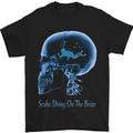Scuba Diving on the Brain Diver Dive Mens T-Shirt Cotton Gildan Black