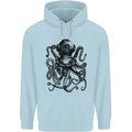 Scuba Octopus Diver Dive Diving Childrens Kids Hoodie Light Blue