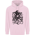 Scuba Octopus Diver Dive Diving Childrens Kids Hoodie Light Pink