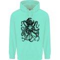 Scuba Octopus Diver Dive Diving Childrens Kids Hoodie Peppermint