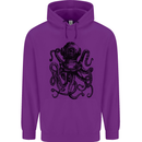 Scuba Octopus Diver Dive Diving Childrens Kids Hoodie Purple