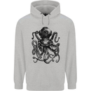 Scuba Octopus Diver Dive Diving Childrens Kids Hoodie Sports Grey