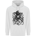 Scuba Octopus Diver Dive Diving Childrens Kids Hoodie White