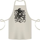Scuba Octopus Diver Dive Diving Cotton Apron 100% Organic Natural