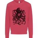 Scuba Octopus Diver Dive Diving Mens Sweatshirt Jumper Heliconia