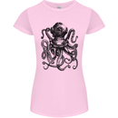 Scuba Octopus Diver Dive Diving Womens Petite Cut T-Shirt Light Pink