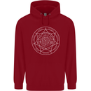 Seal of the Seven Archangels Childrens Kids Hoodie Red