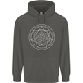 Seal of the Seven Archangels Childrens Kids Hoodie Storm Grey