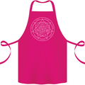 Seal of the Seven Archangels Cotton Apron 100% Organic Pink