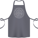 Seal of the Seven Archangels Cotton Apron 100% Organic Steel