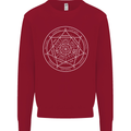 Seal of the Seven Archangels Kids Sweatshirt Jumper Red