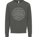 Seal of the Seven Archangels Kids Sweatshirt Jumper Storm Grey
