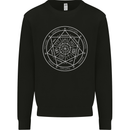 Seal of the Seven Archangels Mens Sweatshirt Jumper Black