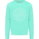 Seal of the Seven Archangels Mens Sweatshirt Jumper Peppermint