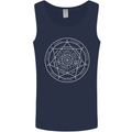 Seal of the Seven Archangels Mens Vest Tank Top Navy Blue