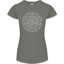 Seal of the Seven Archangels Womens Petite Cut T-Shirt Charcoal