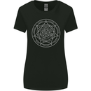 Seal of the Seven Archangels Womens Wider Cut T-Shirt Black
