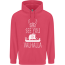 See You in Valhalla The Vikings Norse Odin Childrens Kids Hoodie Heliconia