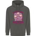 Self Love is Not Selfish Childrens Kids Hoodie Storm Grey