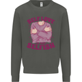 Self Love is Not Selfish Kids Sweatshirt Jumper Storm Grey