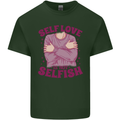 Self Love is Not Selfish Mens Cotton T-Shirt Tee Top Forest Green