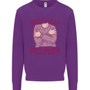 Self Love is Not Selfish Mens Sweatshirt Jumper Purple