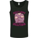 Self Love is Not Selfish Mens Vest Tank Top Black