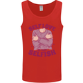 Self Love is Not Selfish Mens Vest Tank Top Red