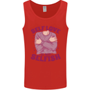 Self Love is Not Selfish Mens Vest Tank Top Red