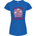 Self Love is Not Selfish Womens Petite Cut T-Shirt Royal Blue