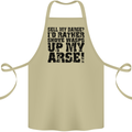 Sell My Barge? Long Narrow Boat Speedboat Cotton Apron 100% Organic Khaki