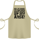 Sell My Barge? Long Narrow Boat Speedboat Cotton Apron 100% Organic Khaki