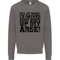 Sell My Barge? Long Narrow Boat Speedboat Mens Sweatshirt Jumper Charcoal