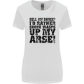 Sell My Barge? Long Narrow Boat Speedboat Womens Wider Cut T-Shirt White