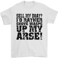 Sell My Boat? Speedboat Yacht Dingy Sailing Mens T-Shirt Cotton Gildan White