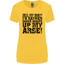 Sell My Boat? Speedboat Yacht Dingy Sailing Womens Wider Cut T-Shirt Yellow