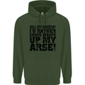 Sell My Camera? Photographer Photography Mens 80% Cotton Hoodie Forest Green