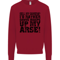 Sell My Camera? Photographer Photography Mens Sweatshirt Jumper Red