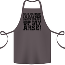 Sell My Canoe? Funny Canoeing Cotton Apron 100% Organic Dark Grey