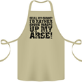 Sell My Canoe? Funny Canoeing Cotton Apron 100% Organic Khaki