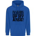 Sell My Canoe? Funny Canoeing Mens 80% Cotton Hoodie Royal Blue
