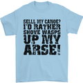 Sell My Canoe? Funny Canoeing Mens T-Shirt Cotton Gildan Light Blue