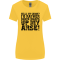 Sell My Canoe? Funny Canoeing Womens Wider Cut T-Shirt Yellow