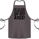 Sell My Car? Funny Classic Sport Enthusiast Cotton Apron 100% Organic Dark Grey